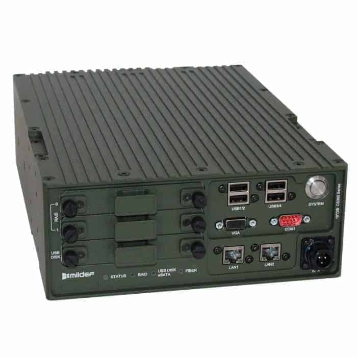Military rackmount computer CS300 Series by MilDef