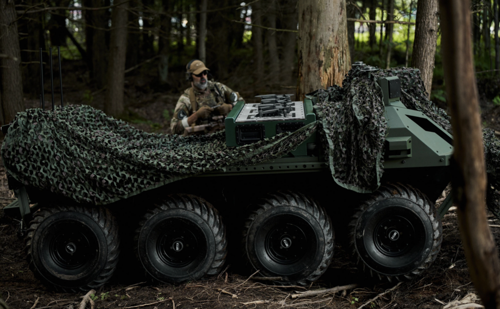 Autonomous wireless power transfer technology DSEI 2023