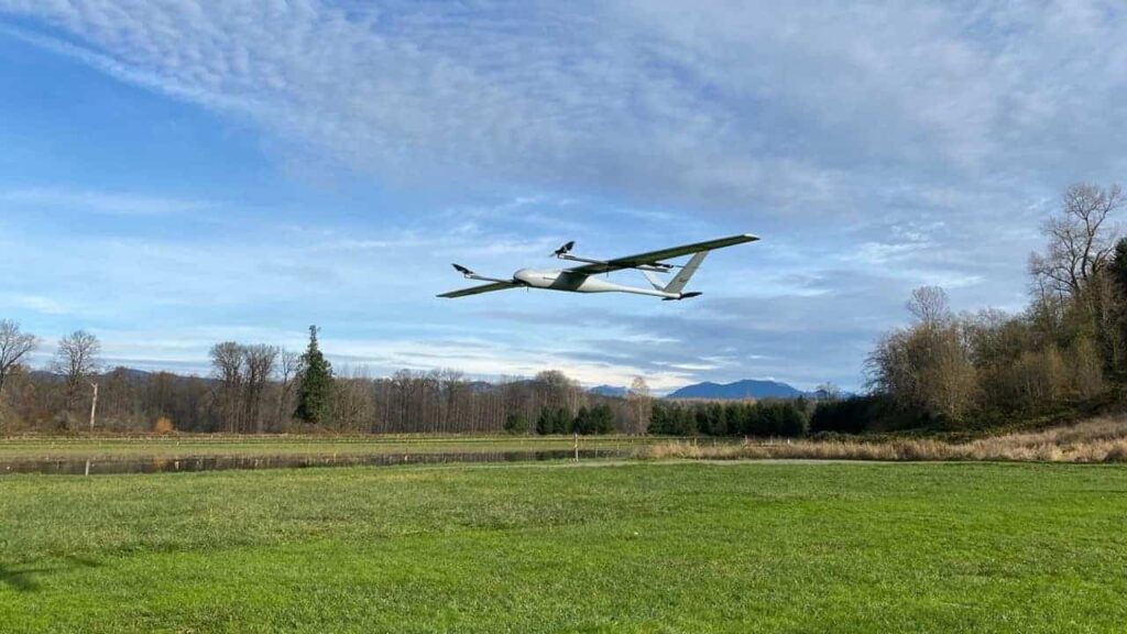 Skiron-X long-endurance eVTOL Group 2 UAS optimized for ISR by Aurora Flight Sciences 