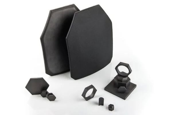 sintered silicon carbide composite armor