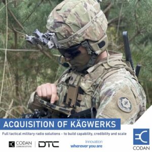 Codan Group Strengthens Tactical Communications Portfolio