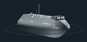 Saronic-autonomous marine vessel with Septentrio INS receiver