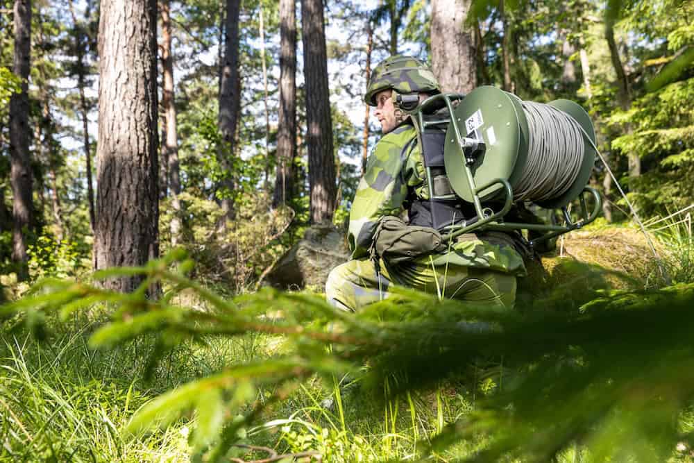 military fiber optic cables and reels