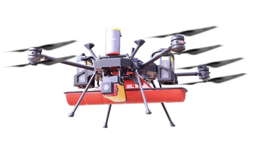 Multirotor drone from ISS Aerospace