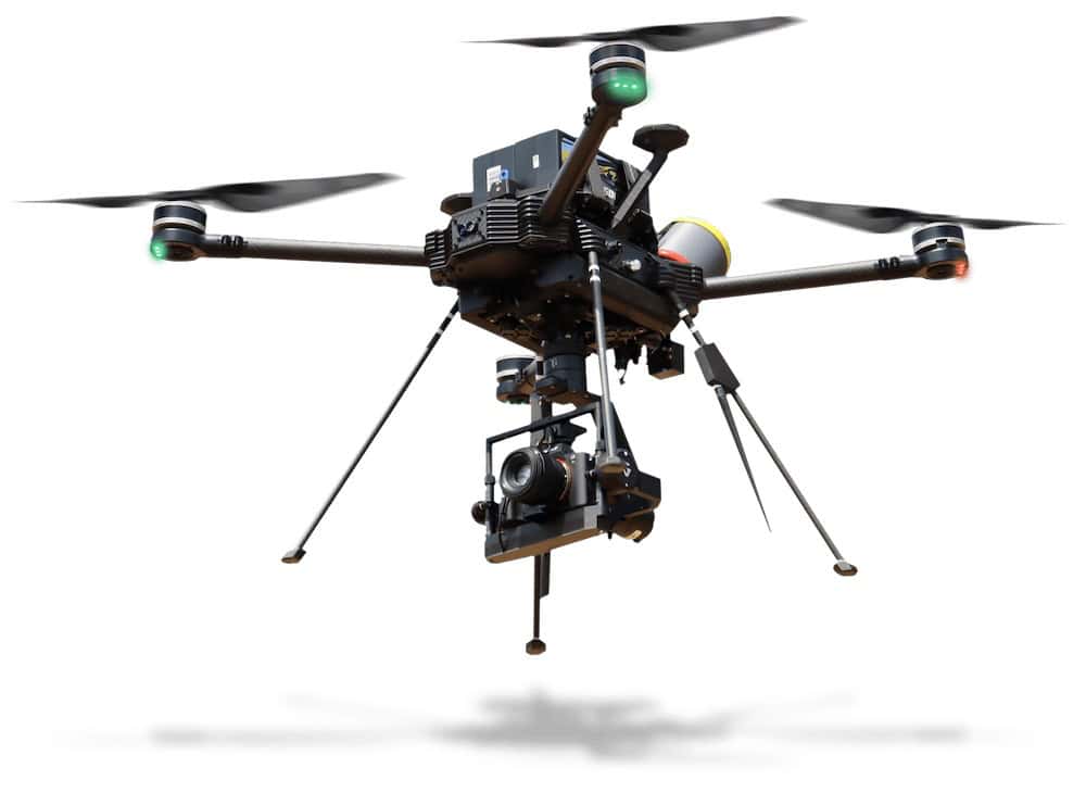 Multirotor drone from ISS Aerospace