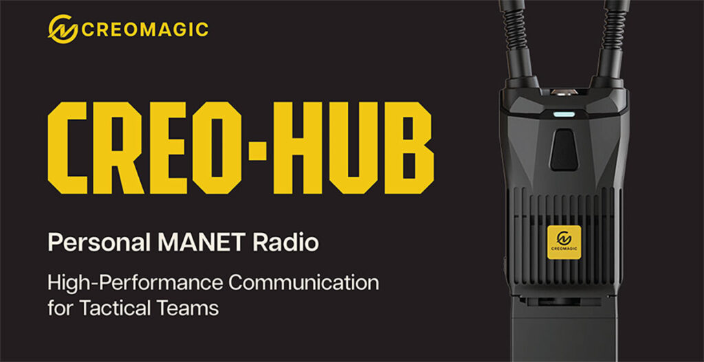 CreoHub personal MANET radio