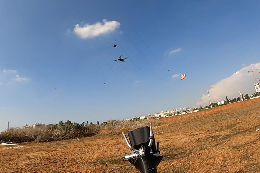 Personal DefendAir Net Launcher Gun