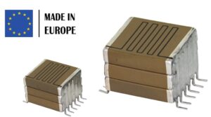 Pulse Capacitors with Integrated Bleed Resistor Manufactured in Europe